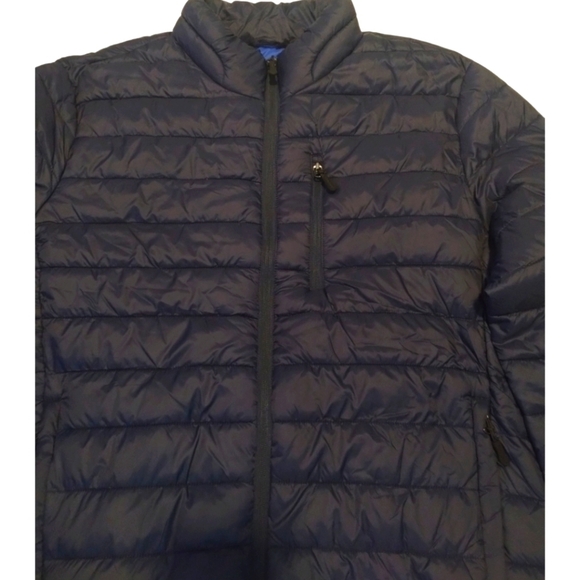 Club Room Quilted Packable Puffer Jacket Zip Pockets Insulated - Picture 4 of 8